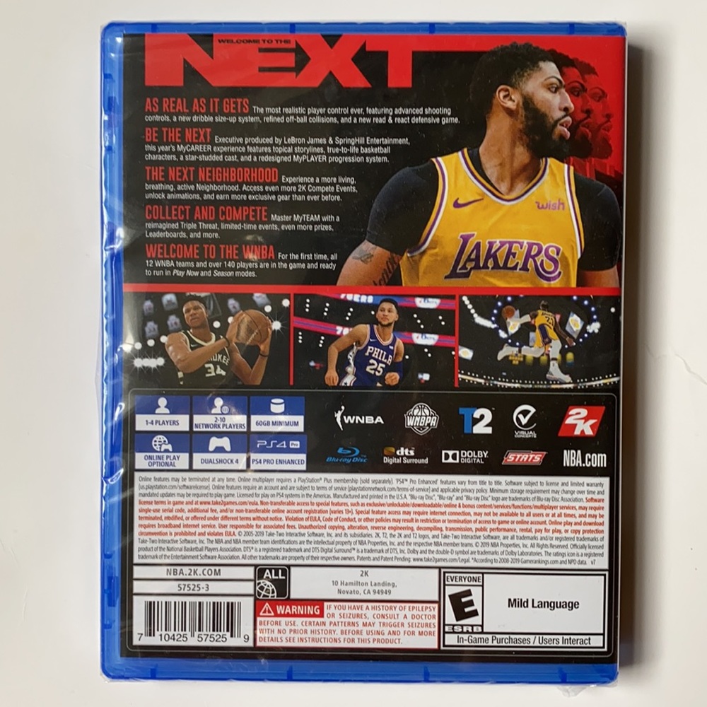 PS4 - NBA 2K20 Standard Edition - PlayStation 4 - Picture 2 of 2